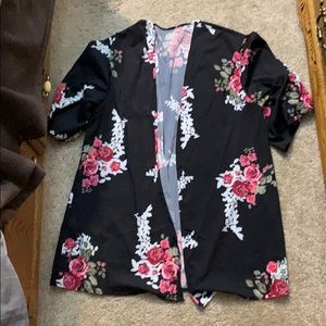 Women’s open front kimono